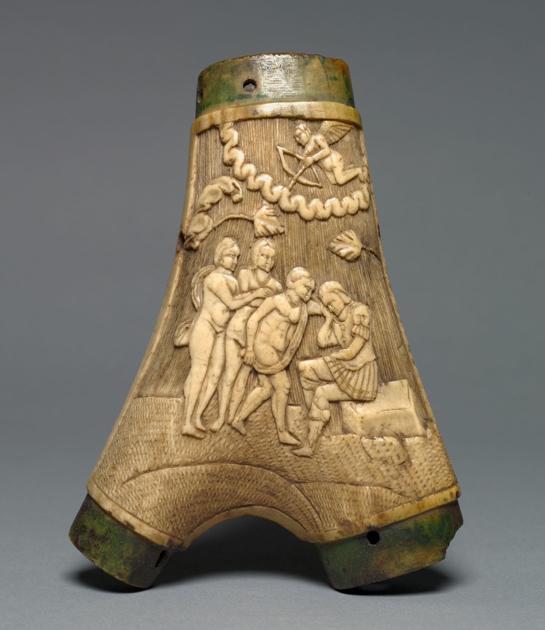 Pulverkolbe, c.1550-80 af European School