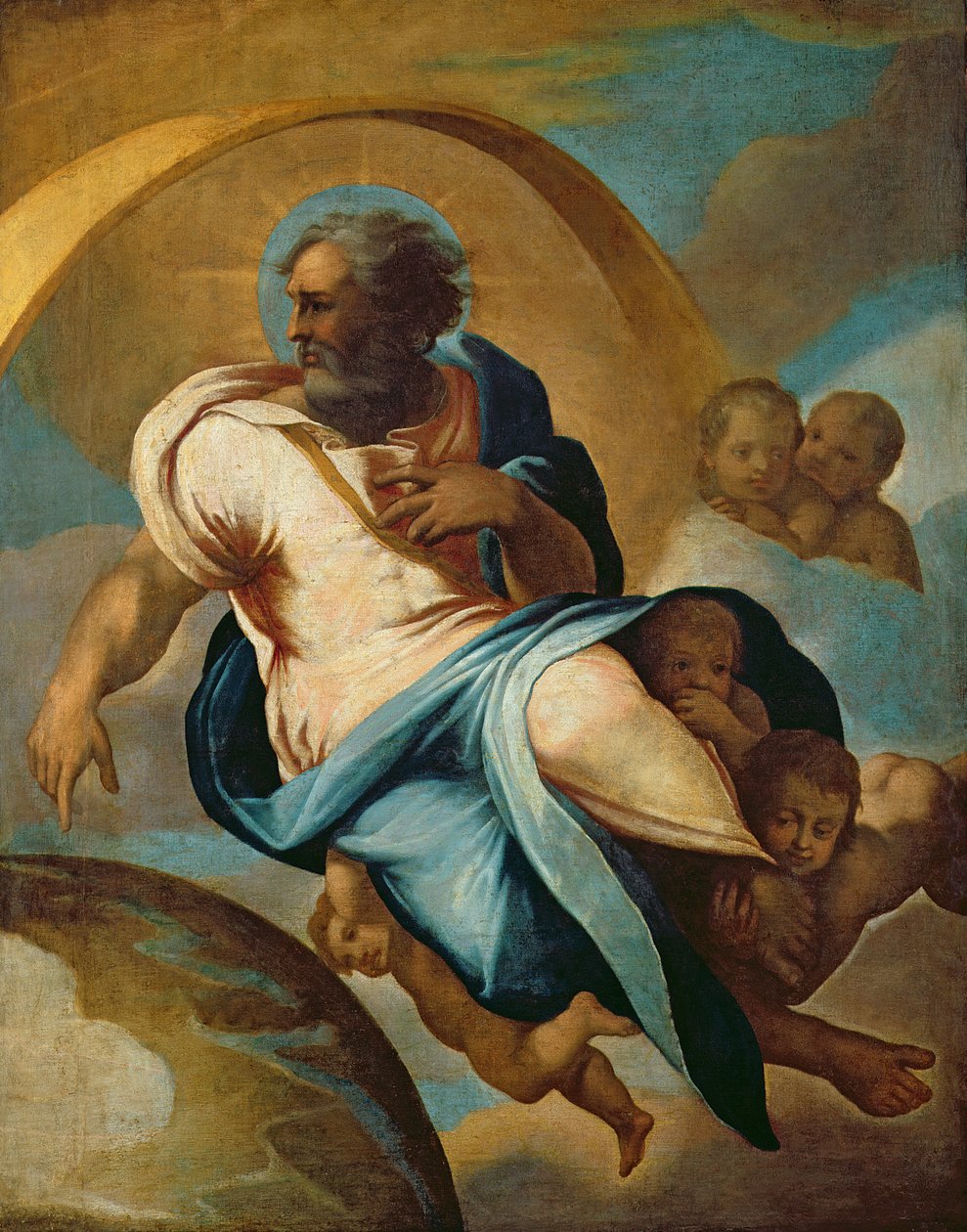 Skabelsen af verden af Eustache Le Sueur