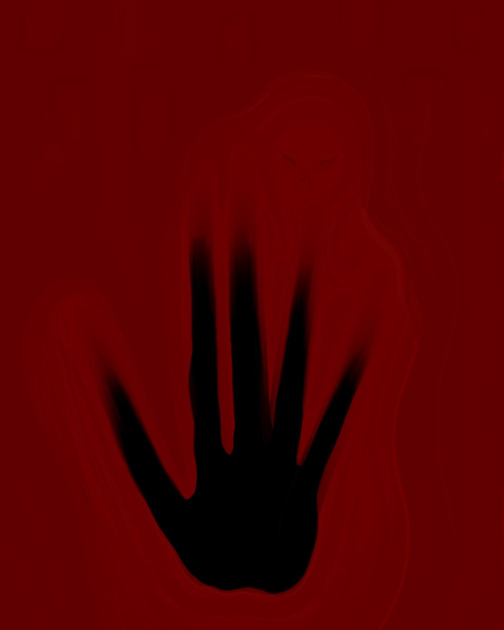 Black Hand, ca. 2020-24 (digital kunst) af Evan Sklar