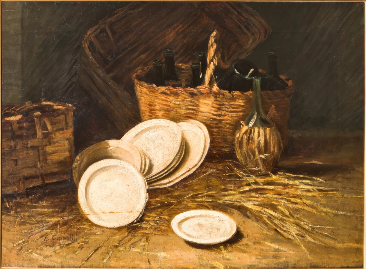 stilleben af Evaristo Cappelli