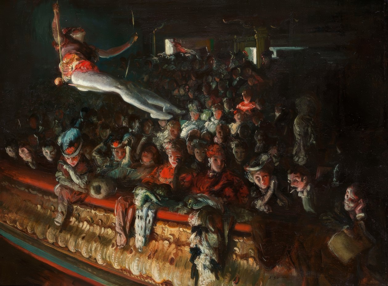 The Hippodrome, London af Everett Shinn