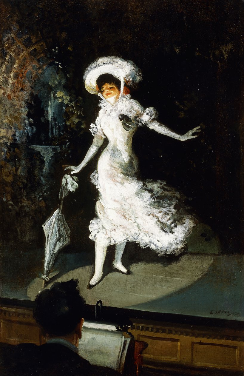 Sangeren af Everett Shinn