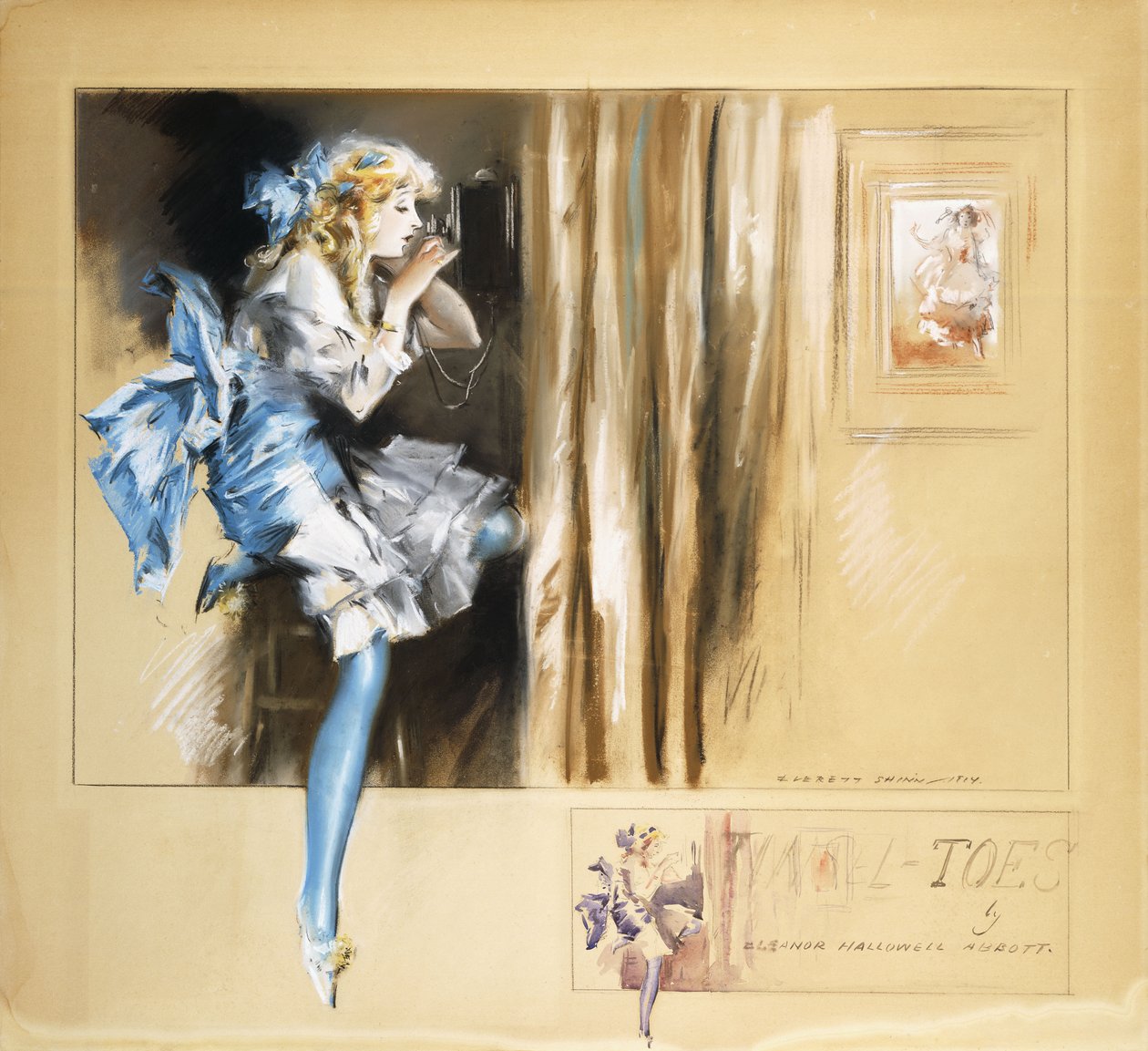 Lametta-tæer af Everett Shinn