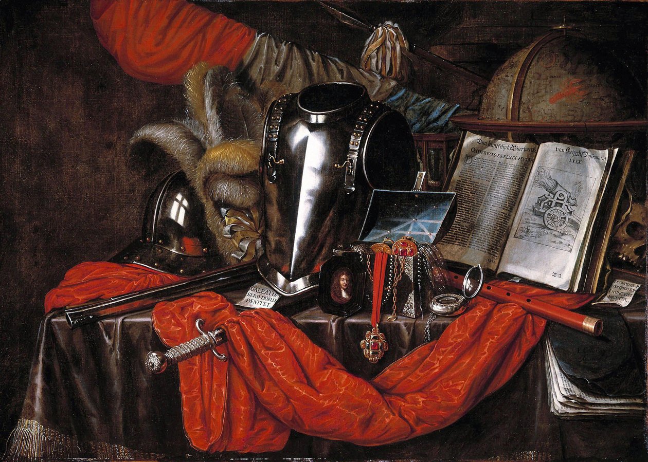 En vanitas af Evert Collier