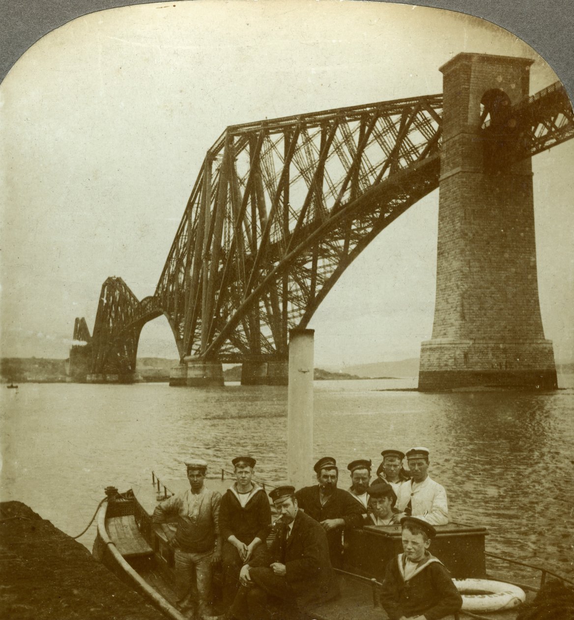 The Forth Bridge, Skotland. af Excelsior Stereoscopic Tours