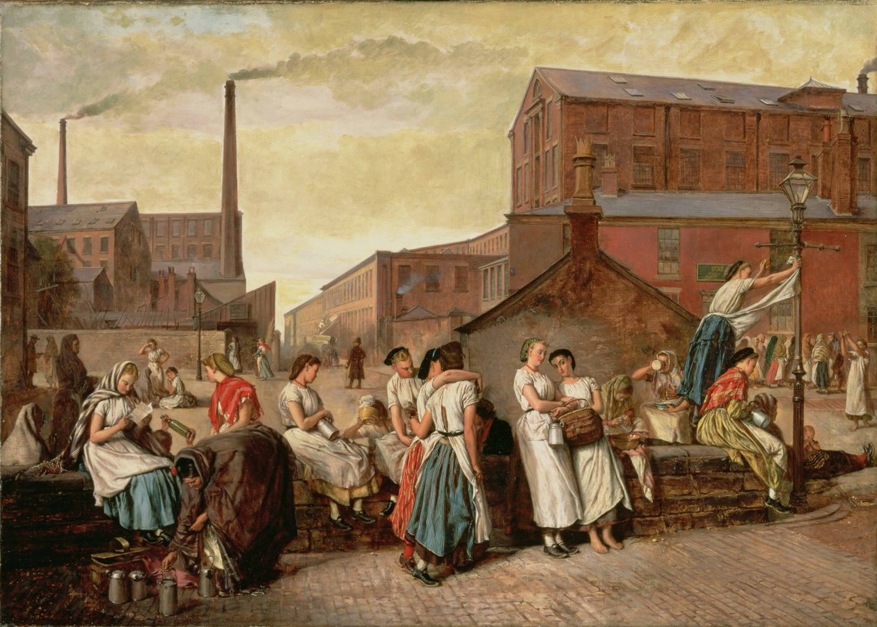 The Dinner Hour, Wigan af Eyre Crowe