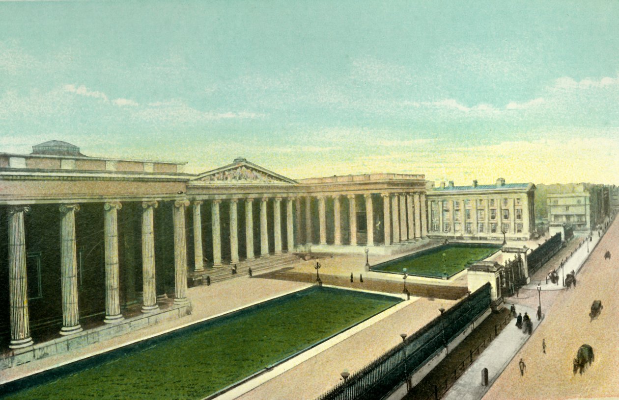 British Museum, omkring 1900-tallet. af Eyre and Spottiswoode