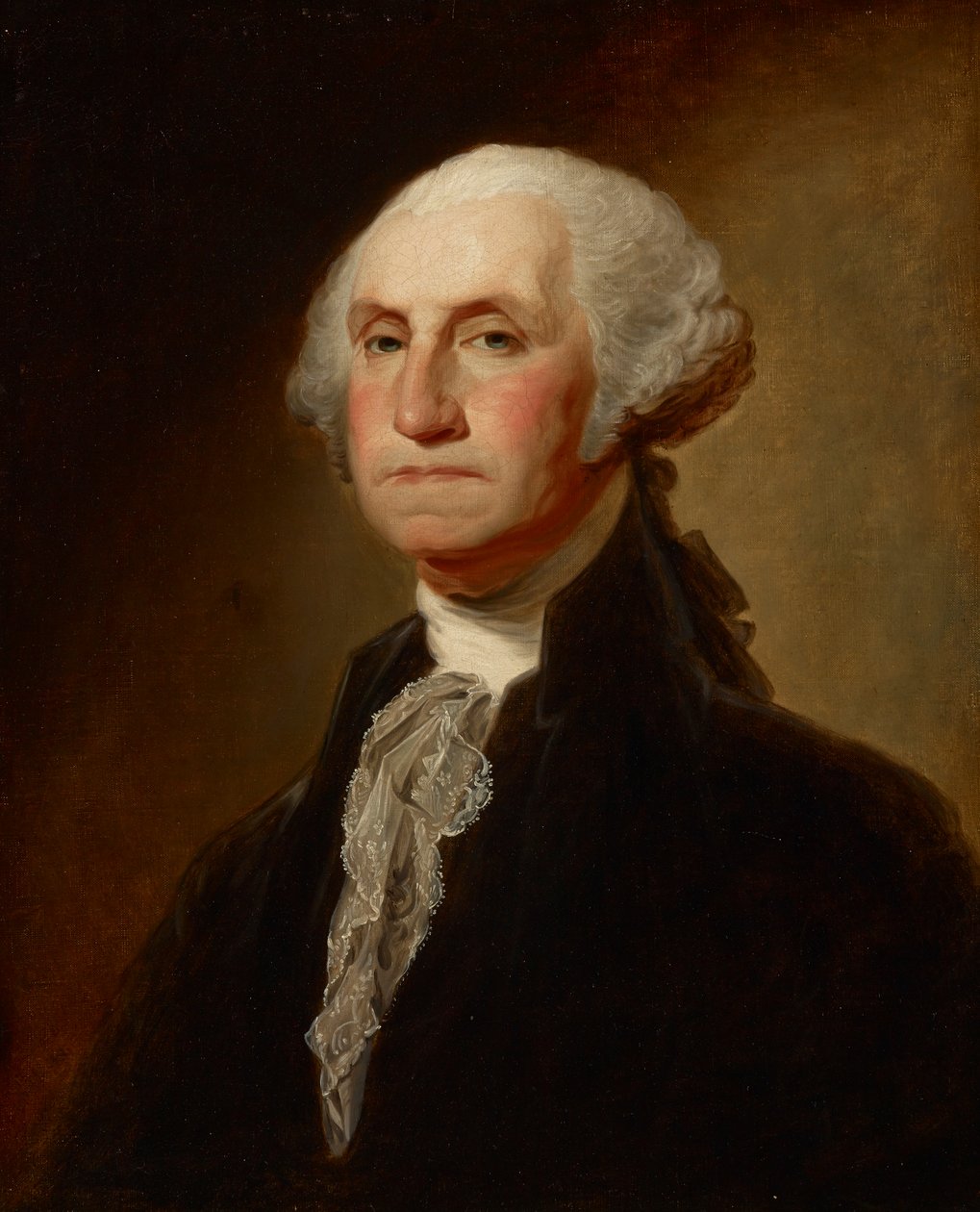 George Washington (The Athenaeum Portrait) af Ezra Ames