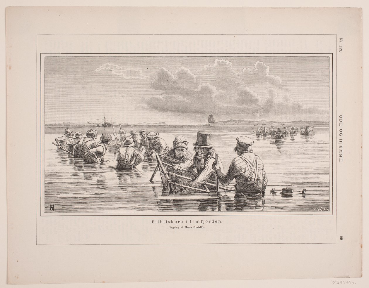Glibfiskere i Limfjorden af F. Hendriksen