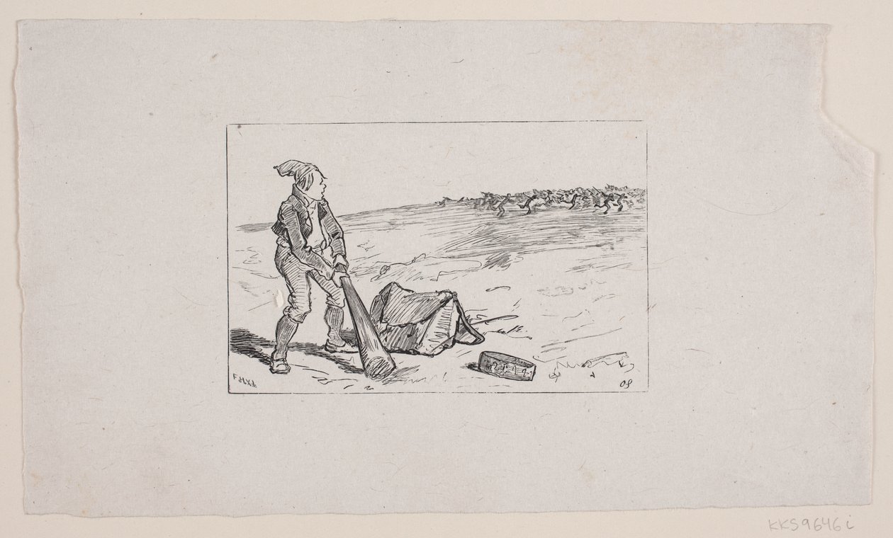Illustration til Eventyr af F. Hendriksen