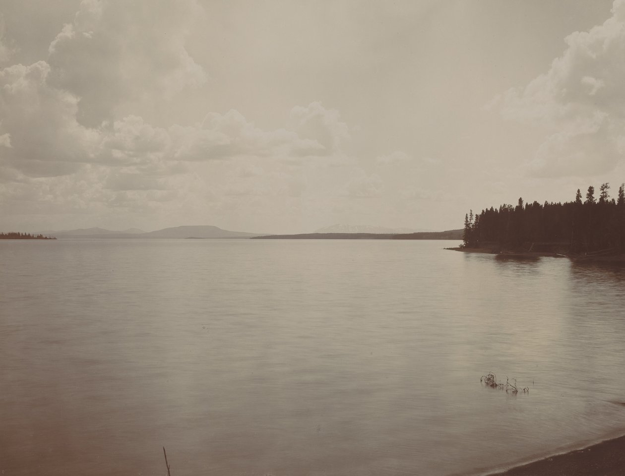 Yellowstone søen af F. Jay Haynes