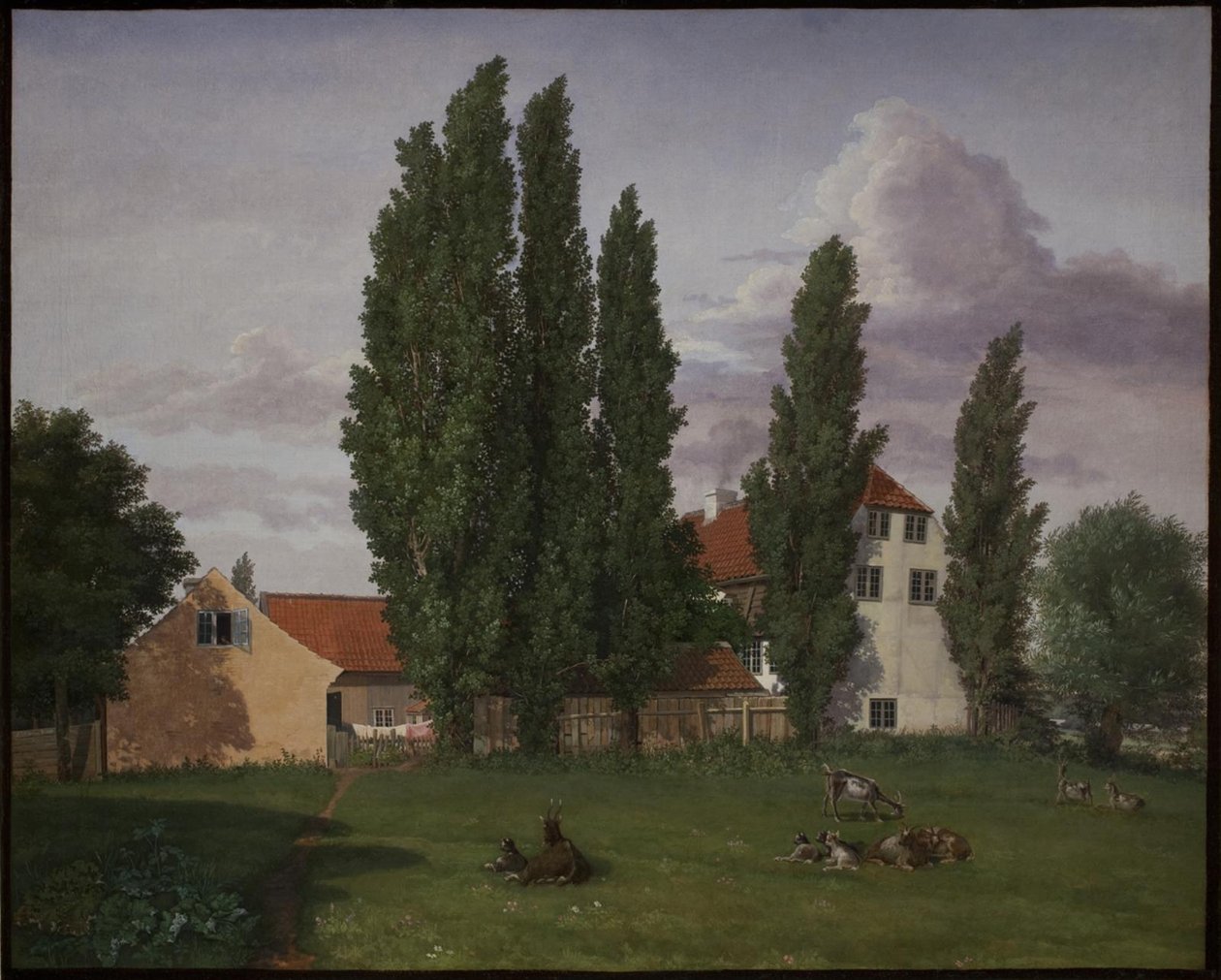 "Marienlyst" at Frederiksberg. Ole Winstrups House af F. Sødring