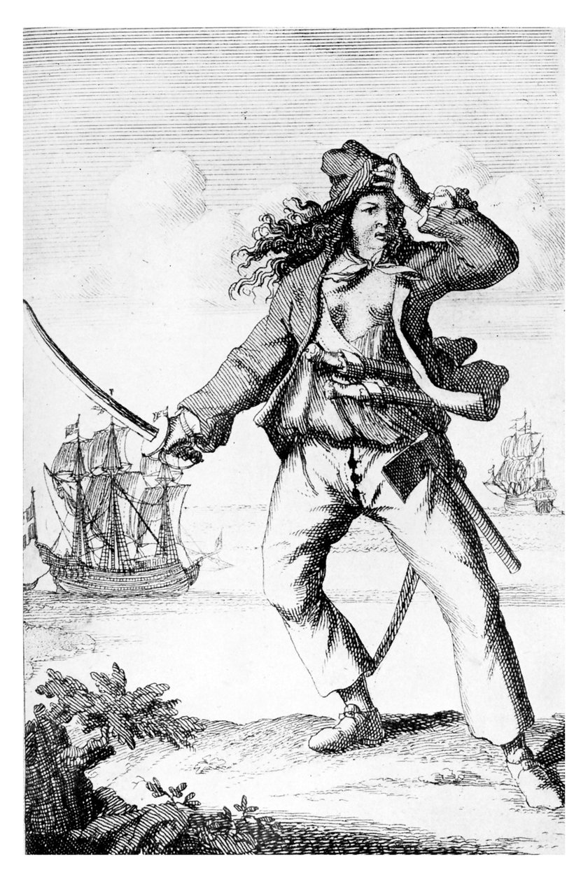Mary Read - engelsk kvindelig pirat af F. Wentworth