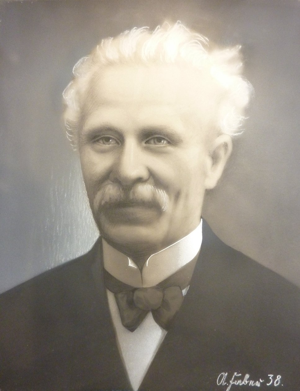 Portræt af musikchefen Karl Friedrich Nagler af Faber