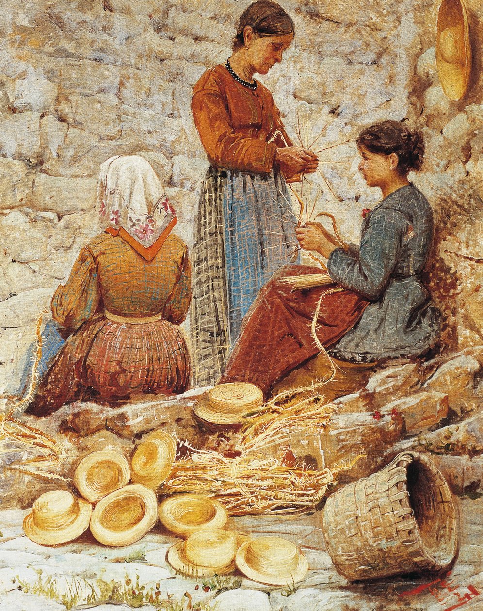 Toscanske halmfletter (Trecciaiole) af Fabio Fabbi