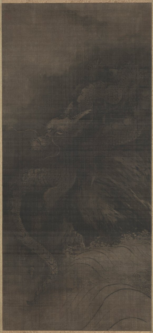 Drage og Tiger, ca. 1250-1279. af Fachang Muqi