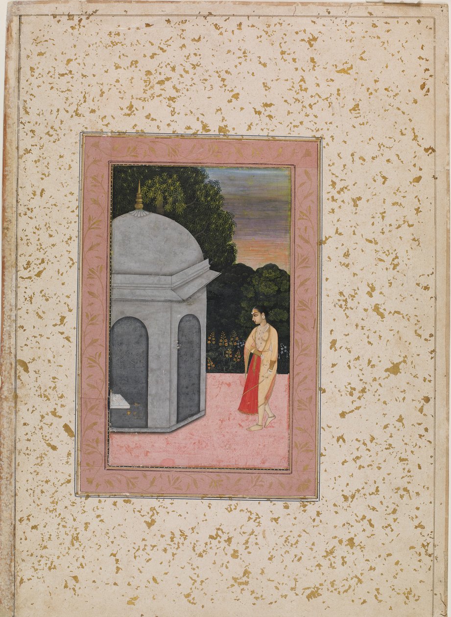 Et besøg i et tempel af Faqirullah Khan