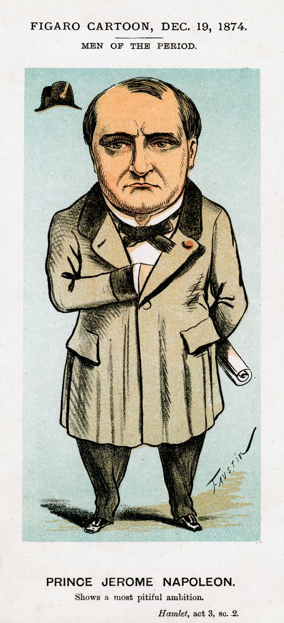 Jerome Bonaparte, 1874. af Faustin