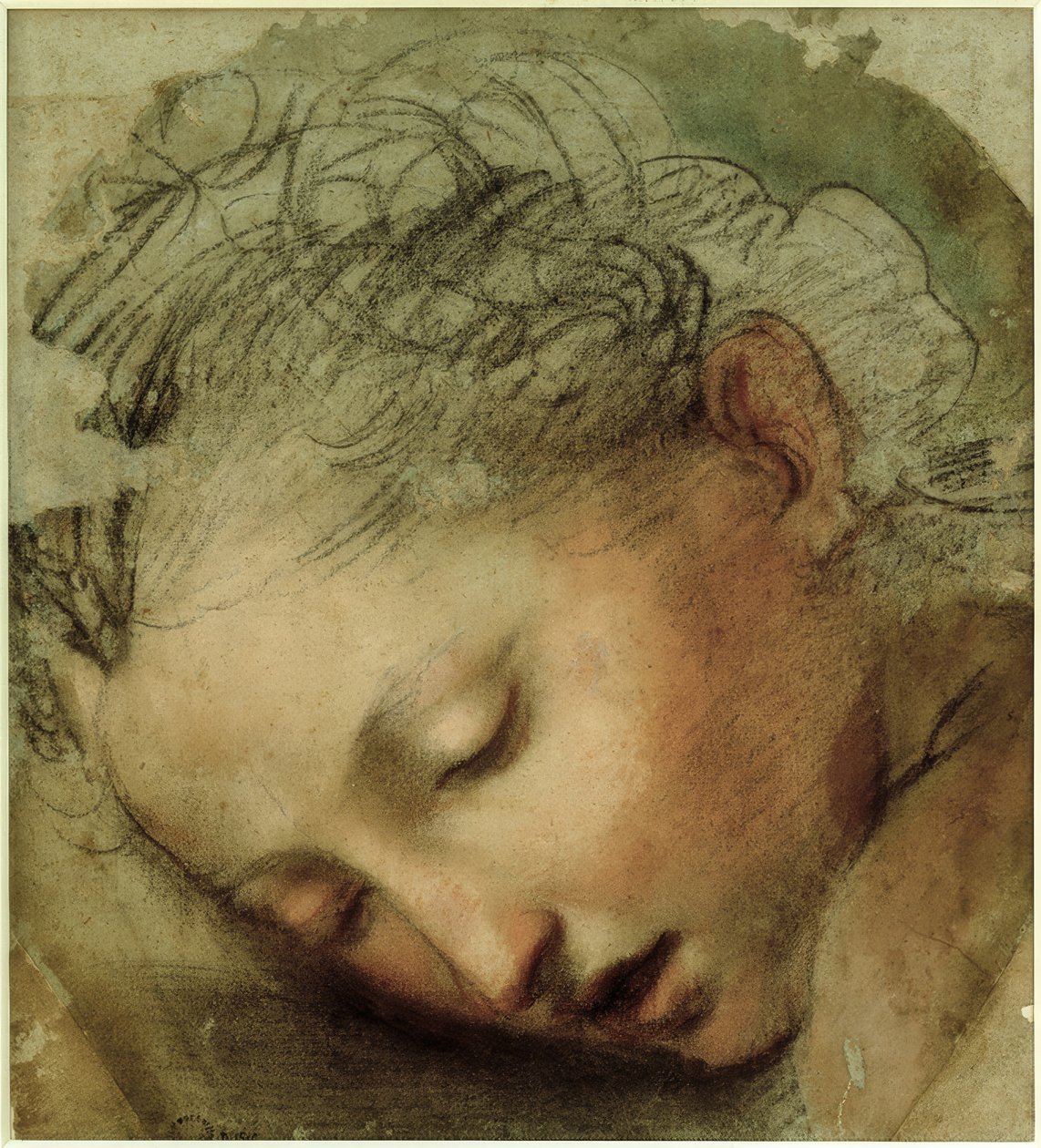 Kvindehoved, 1568 af Federico Barocci