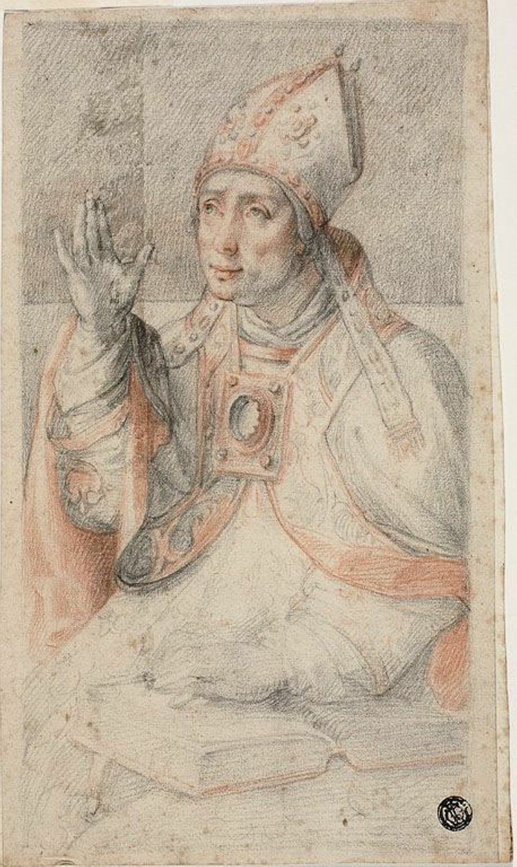 Sankt Augustin af Federico Zuccaro