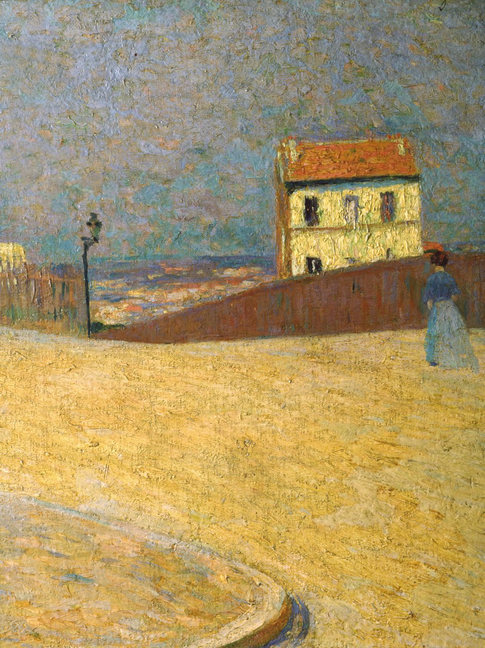 Hus i Montmartre af Federigo Zandomeneghi