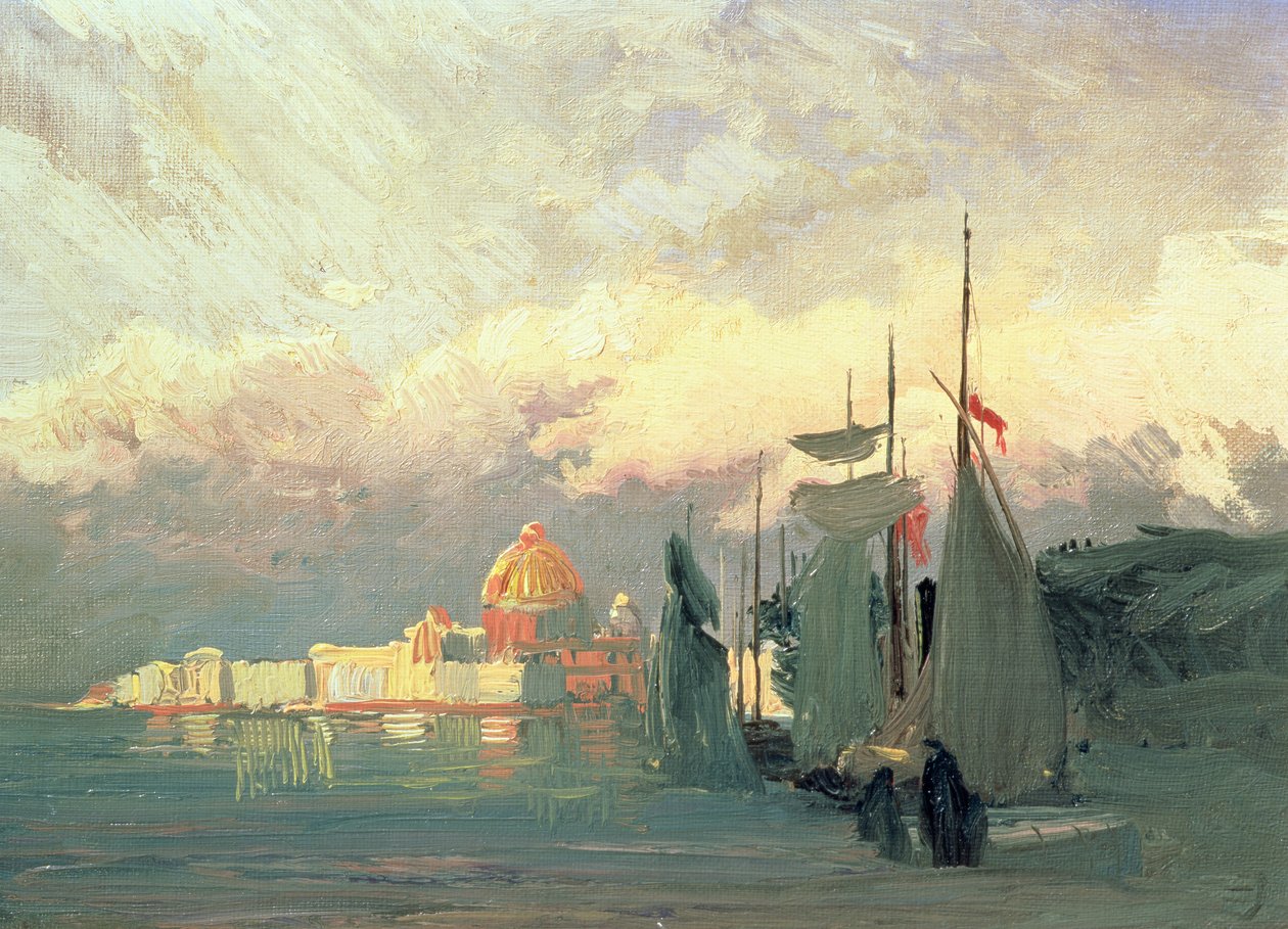 På Neva af Fedor Aleksandrovich Vasiliev
