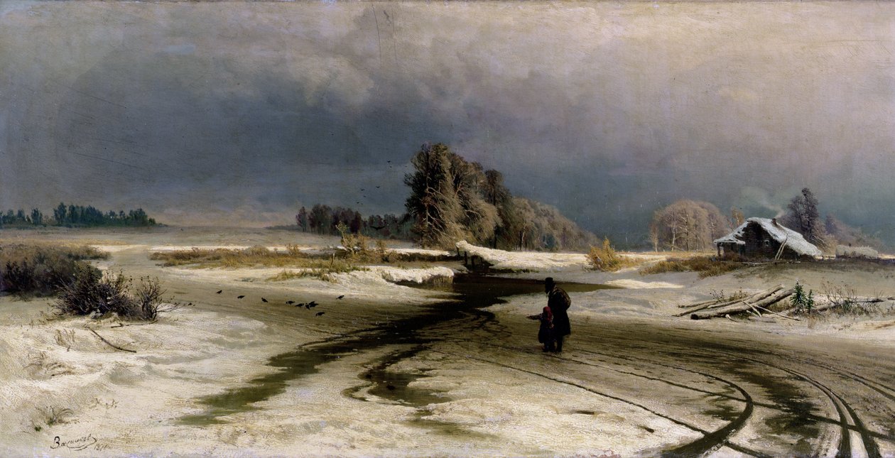 Tøet, 1871 af Fedor Aleksandrovich Vasiliev