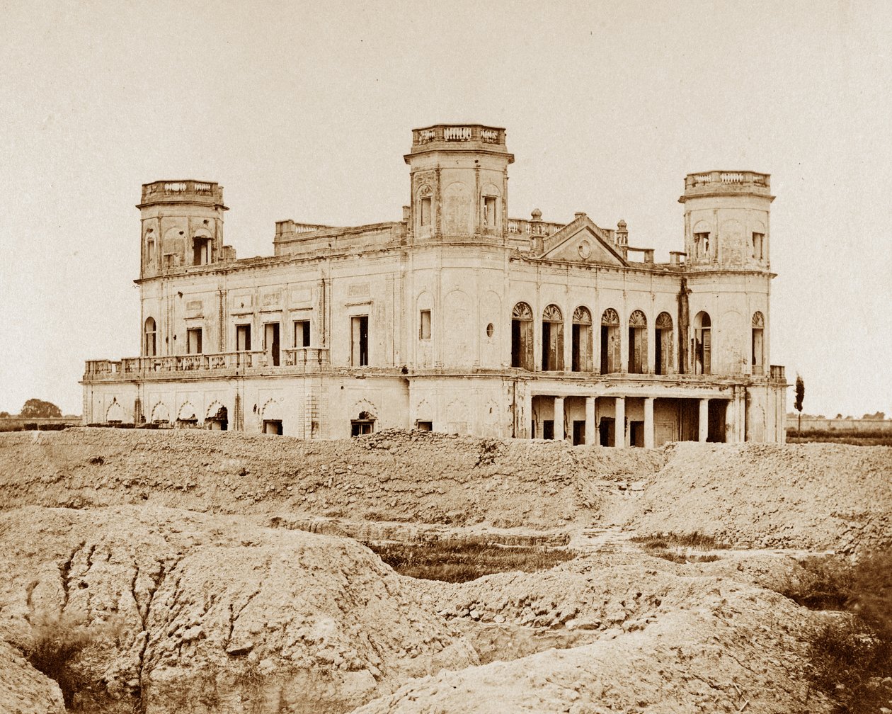 Alambagh Palace, Lucknow af Felice Beato