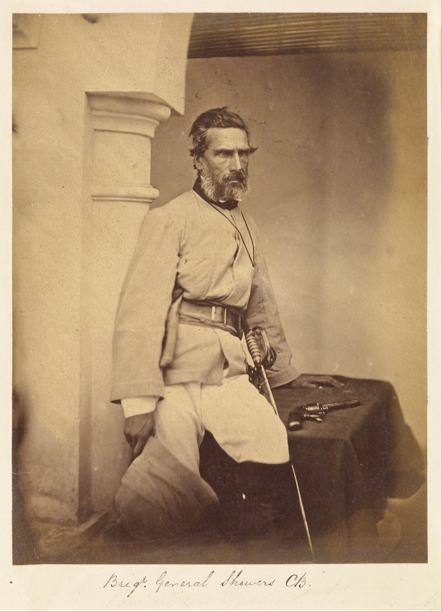 Brigadegeneral brusere, C.B. af Felice Beato