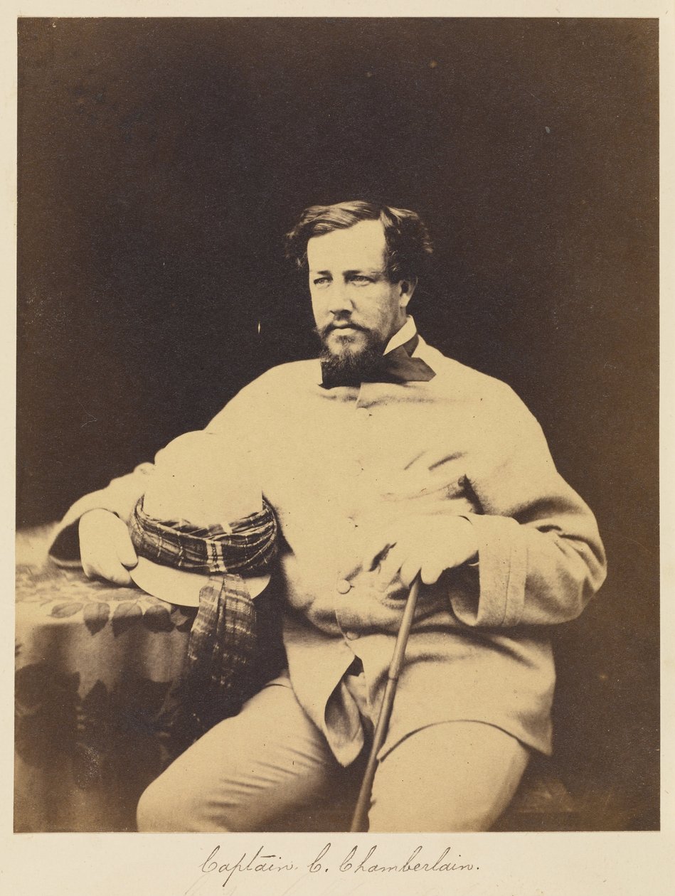 [Kaptajn C. Chamberlain] af Felice Beato