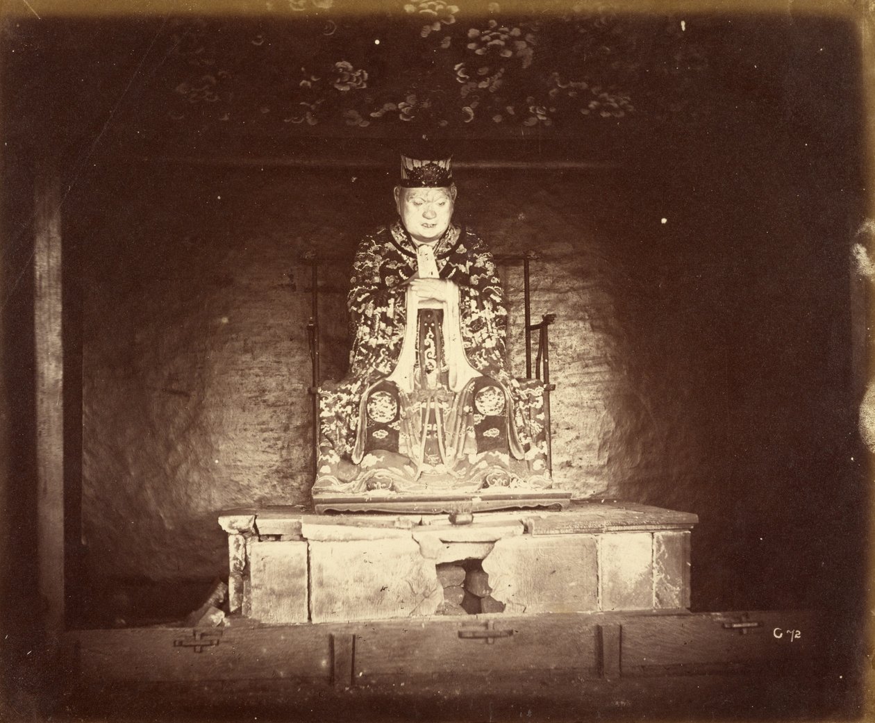 [Konfucius, Canton, Kina]. af Felice Beato