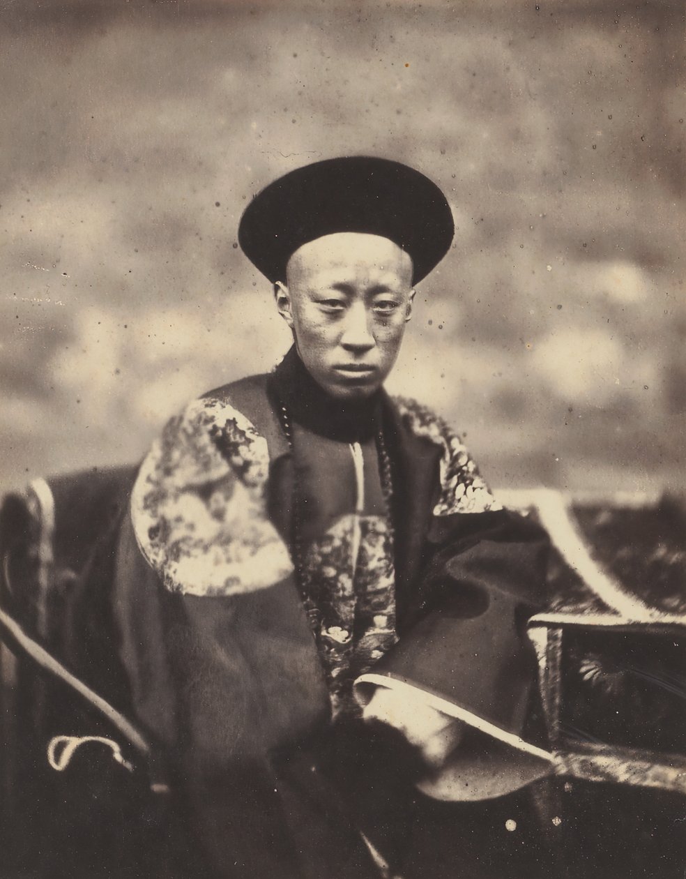 Prins Kung. Kejser af Kina, 1860. af Felice Beato