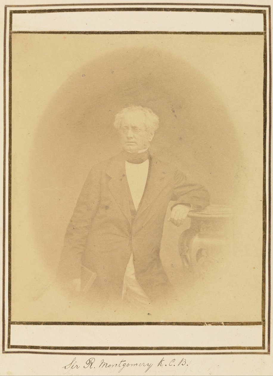 Sir R. Montgomery, K.C.B. af Felice Beato
