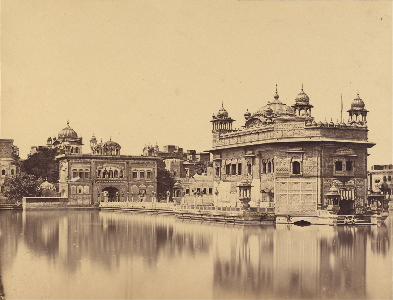 Det gyldne tempel i Amritsar af Felice Beato