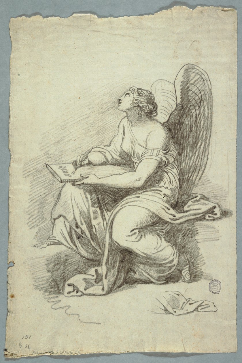 Mnemosyne, Musernes Moder af Felice Giani