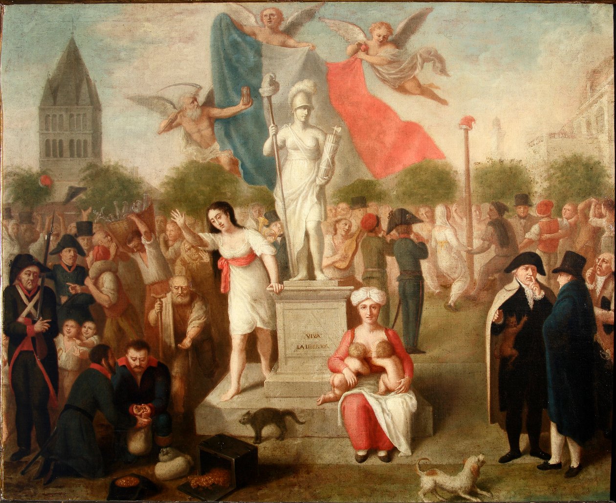 Allegory of Liberty (maleri af Felice Guascone