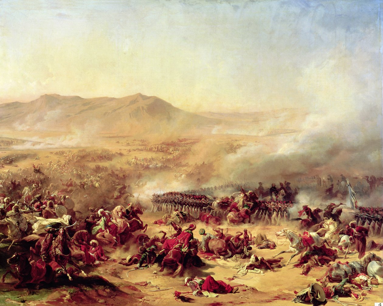 Slaget ved Mont Thabor, 16. april 1799 af Felix Philippoteaux