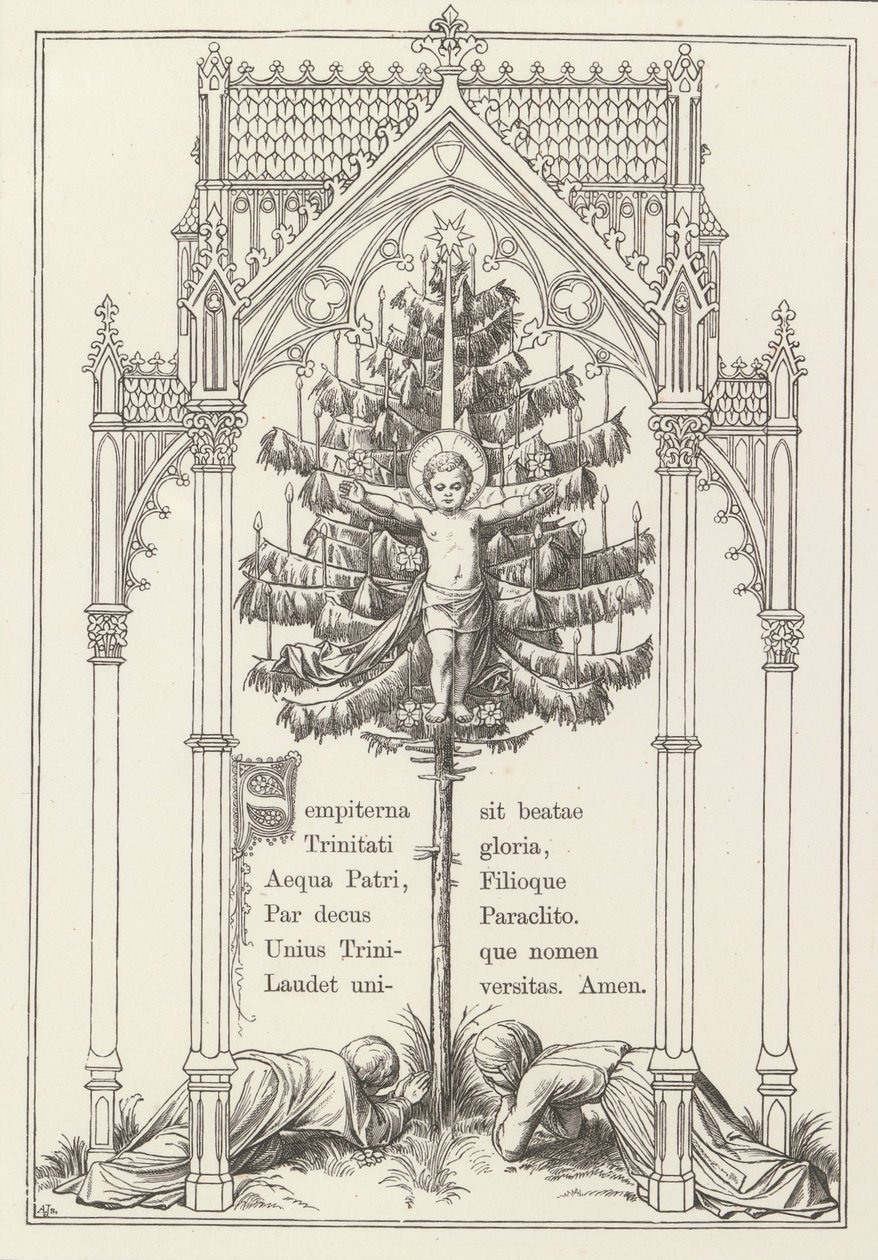 juledrøm En fest, 1867. af Felix A. Joerdens