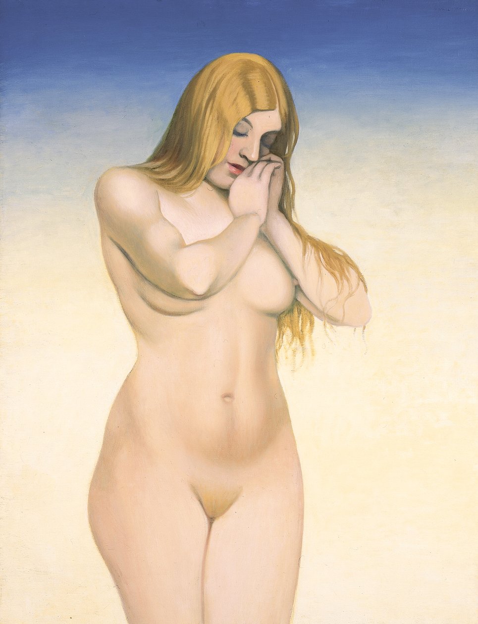 Blond nøgen, 1921 af Felix Edouard Vallotton
