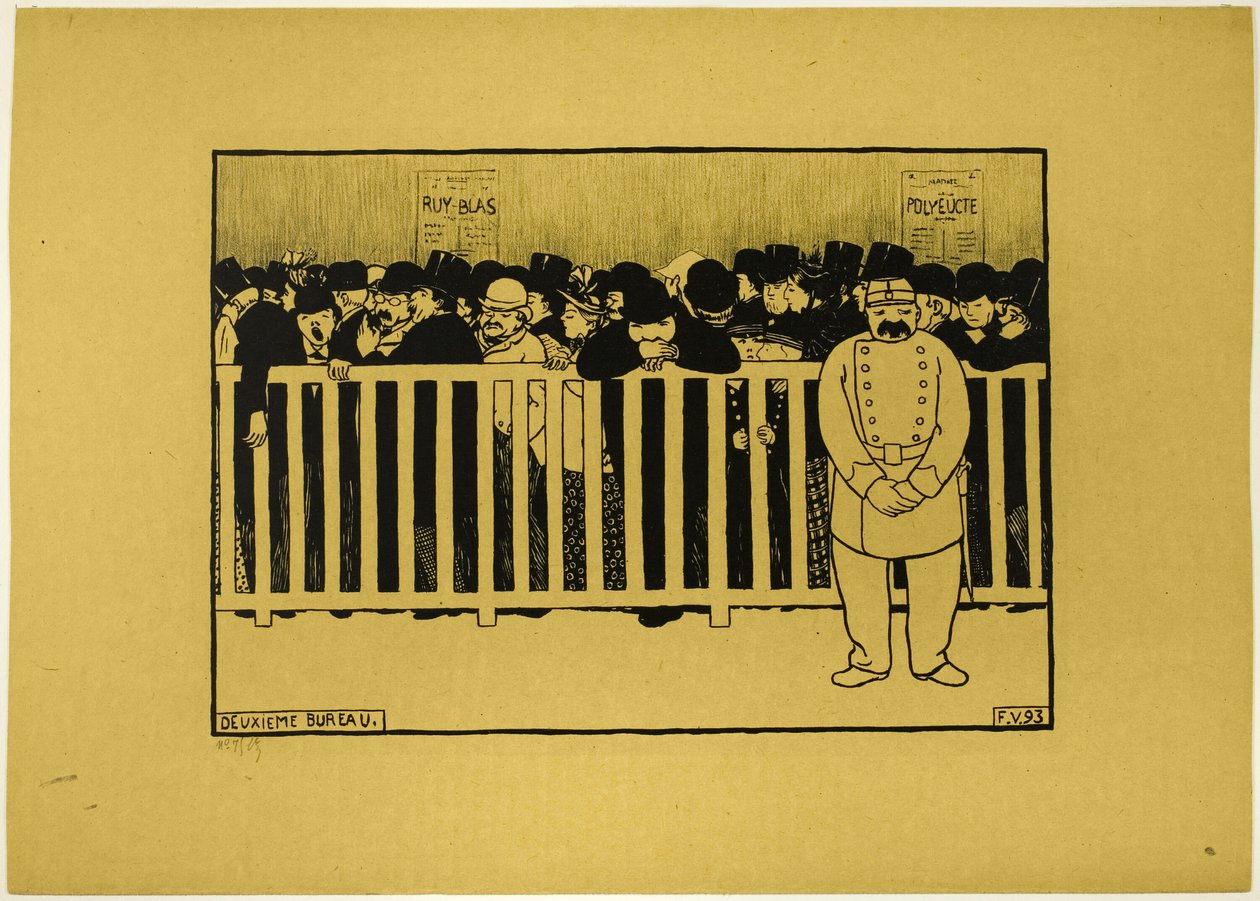 Box Office af Felix Edouard Vallotton