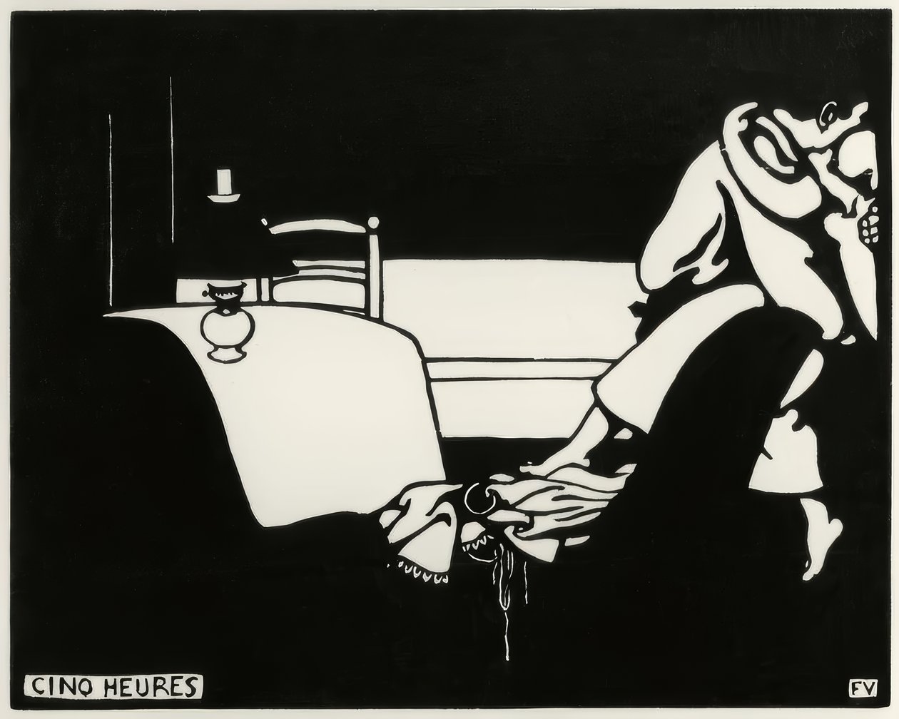 Fem timer af Felix Edouard Vallotton