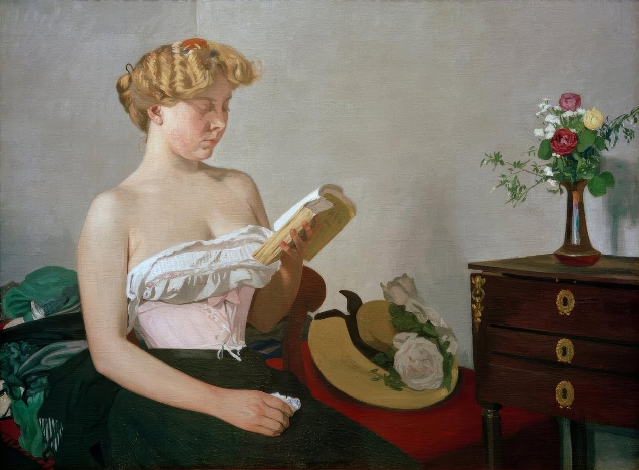 Læsning af Felix Edouard Vallotton