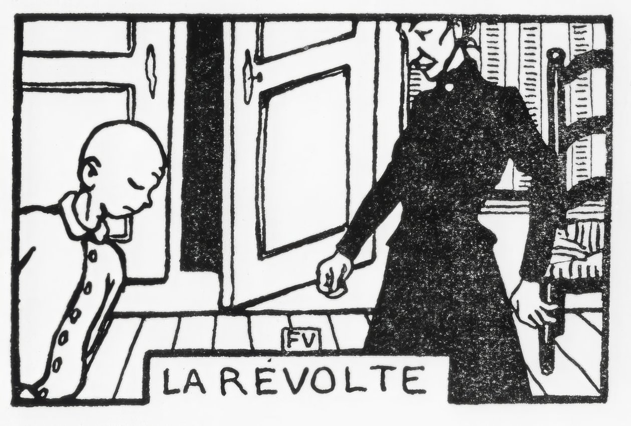 Oprøret af Felix Edouard Vallotton
