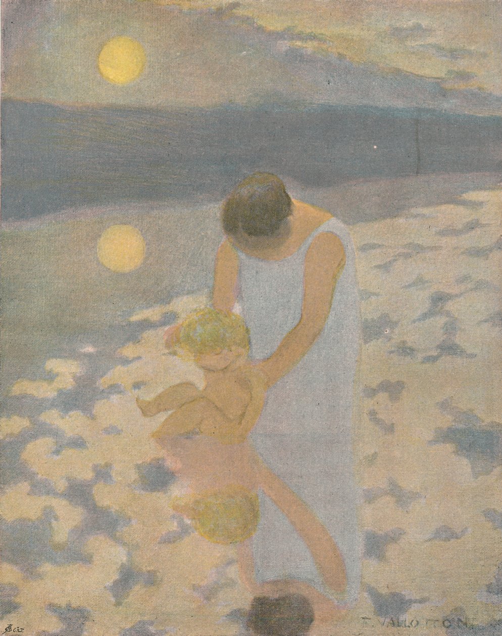 Refleksioner, c1897 af Felix Edouard Vallotton
