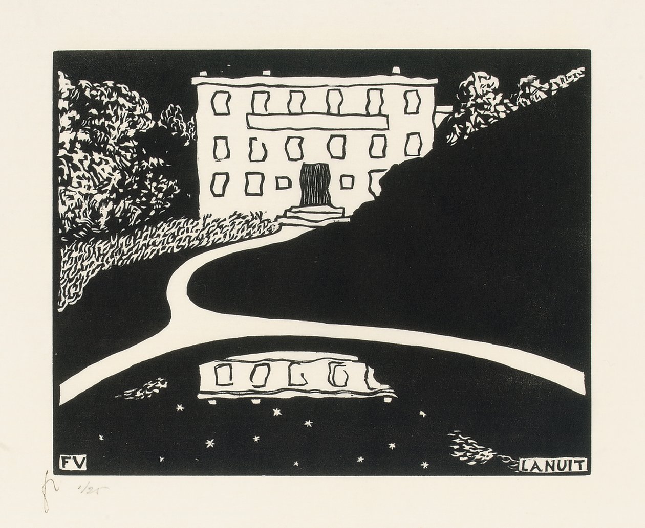 Natten af Felix Edouard Vallotton