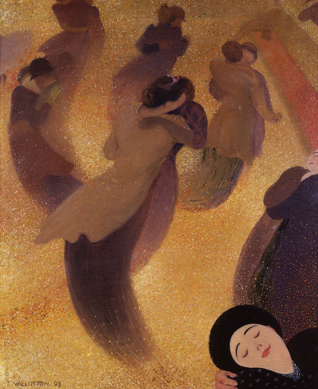 Valsen La Valse af Felix Edouard Vallotton