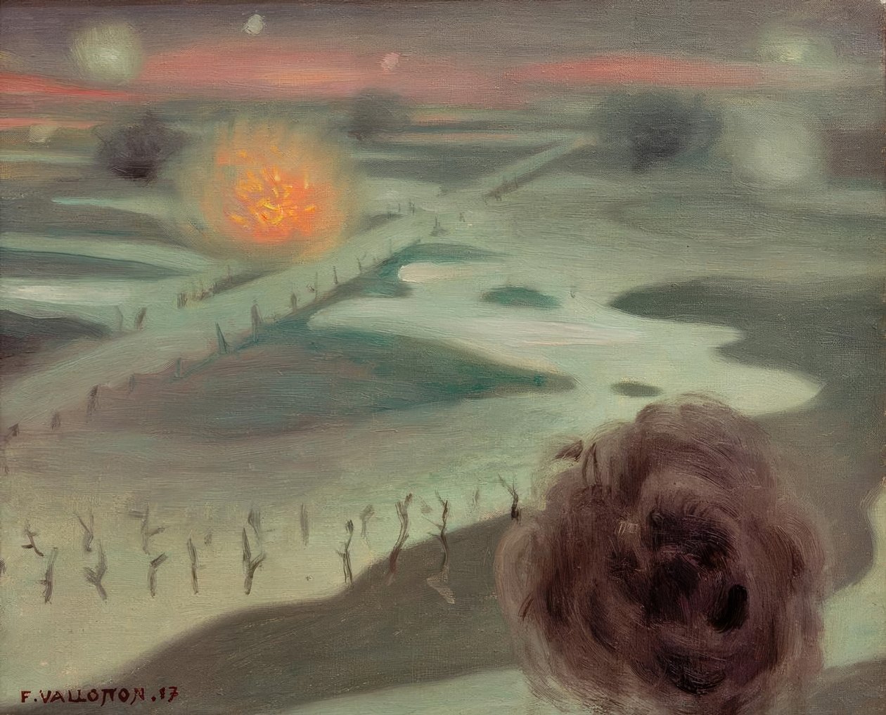 Yser af Felix Edouard Vallotton