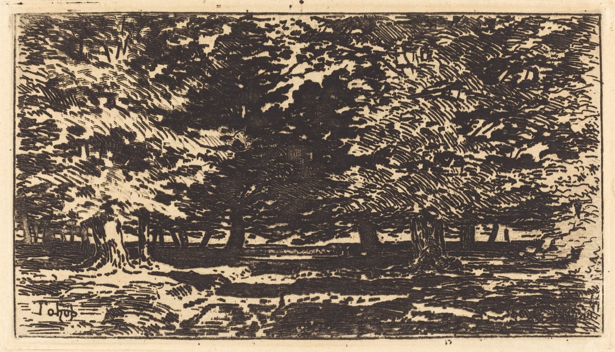 Skov af Felix Hilaire Buhot