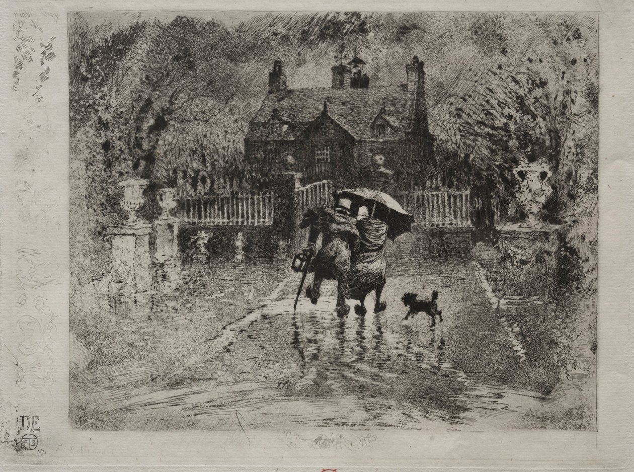 Landnaboerne, 1879-1880. af Felix Hilaire Buhot
