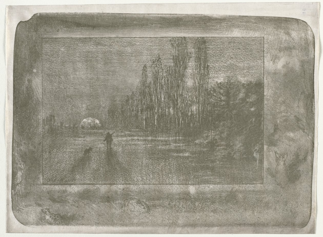 Den lille jæger, 1892. af Felix Hilaire Buhot